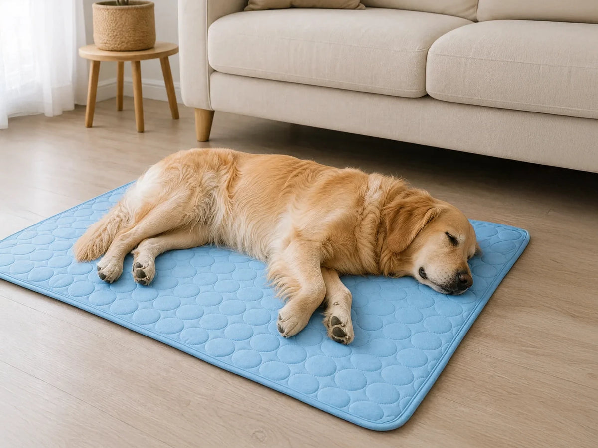 Die Kühlmatte, die deinen Hund den Sommer entspannen lässt