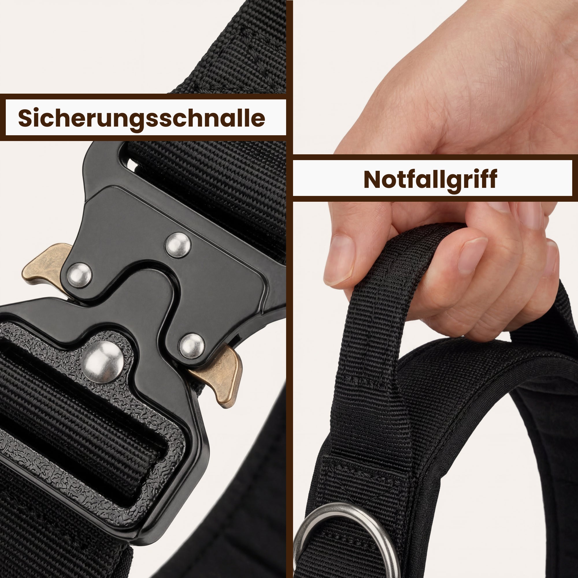 Taktisches Hundehalsband