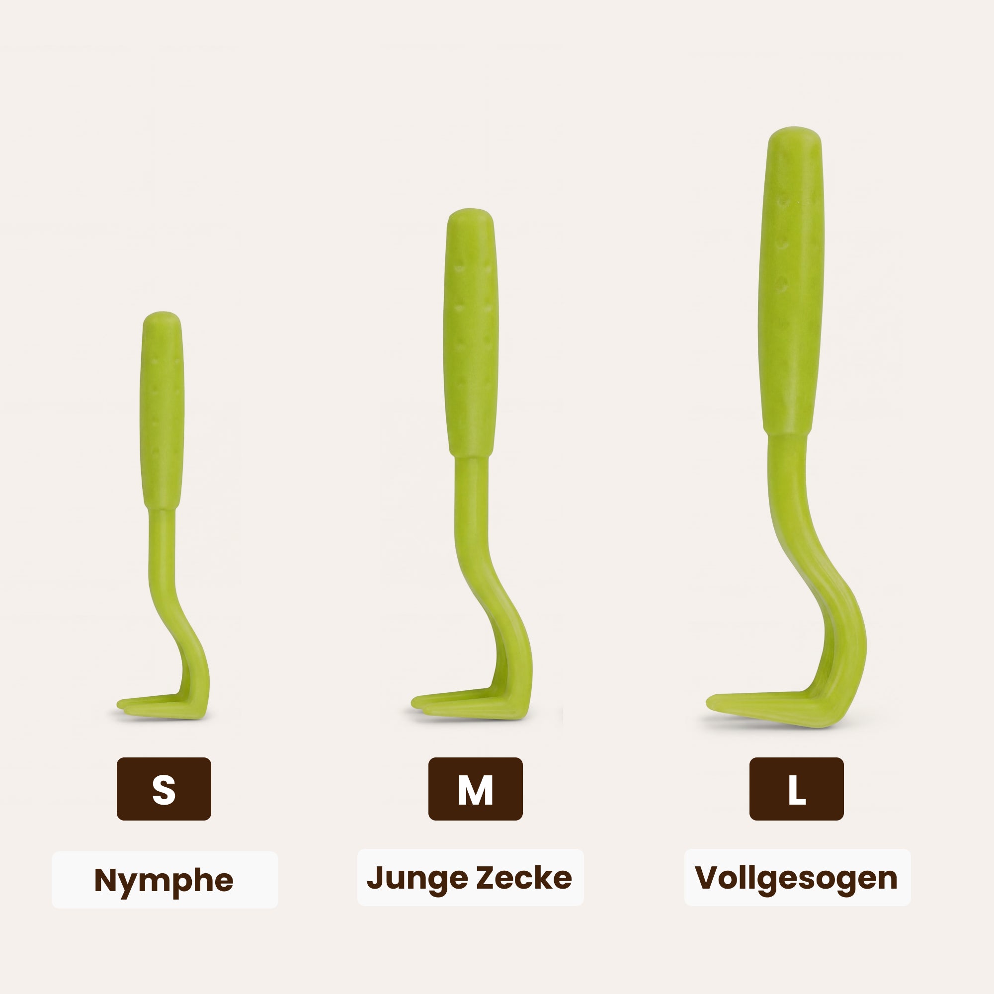 Zeckenhaken 3er-Set