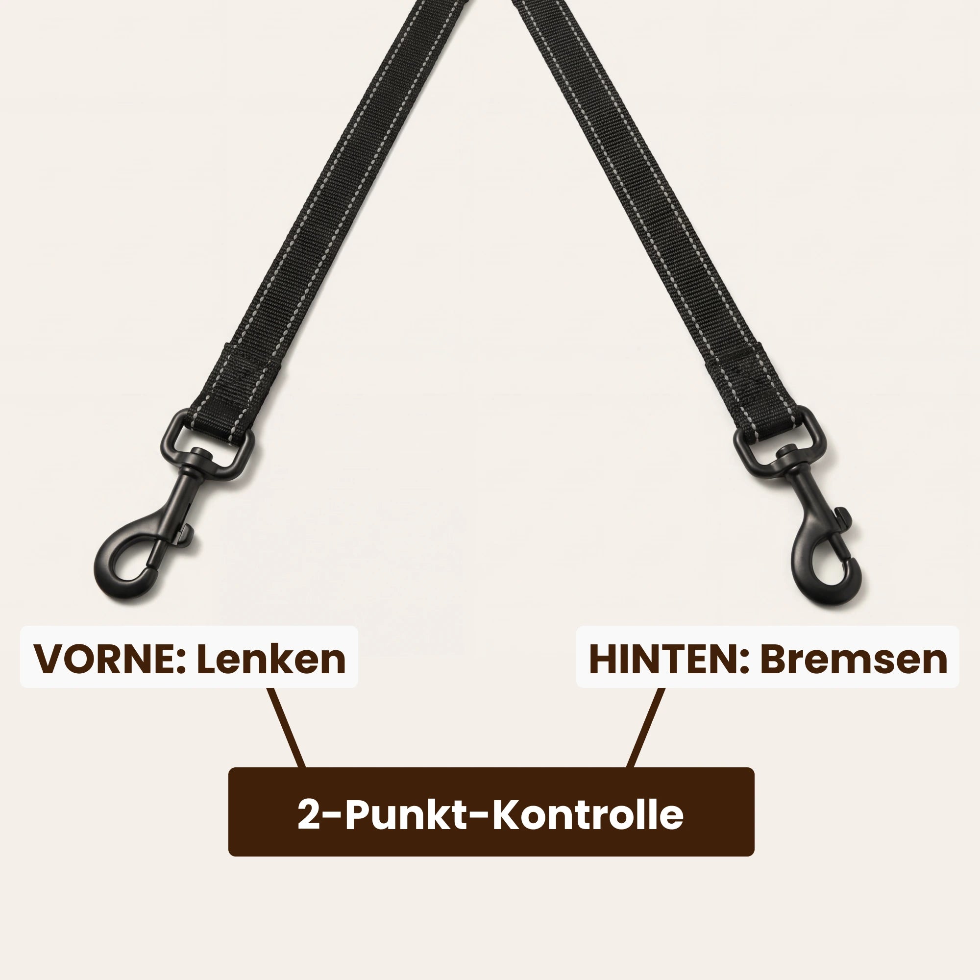 Anti-Zieh Hundeleine