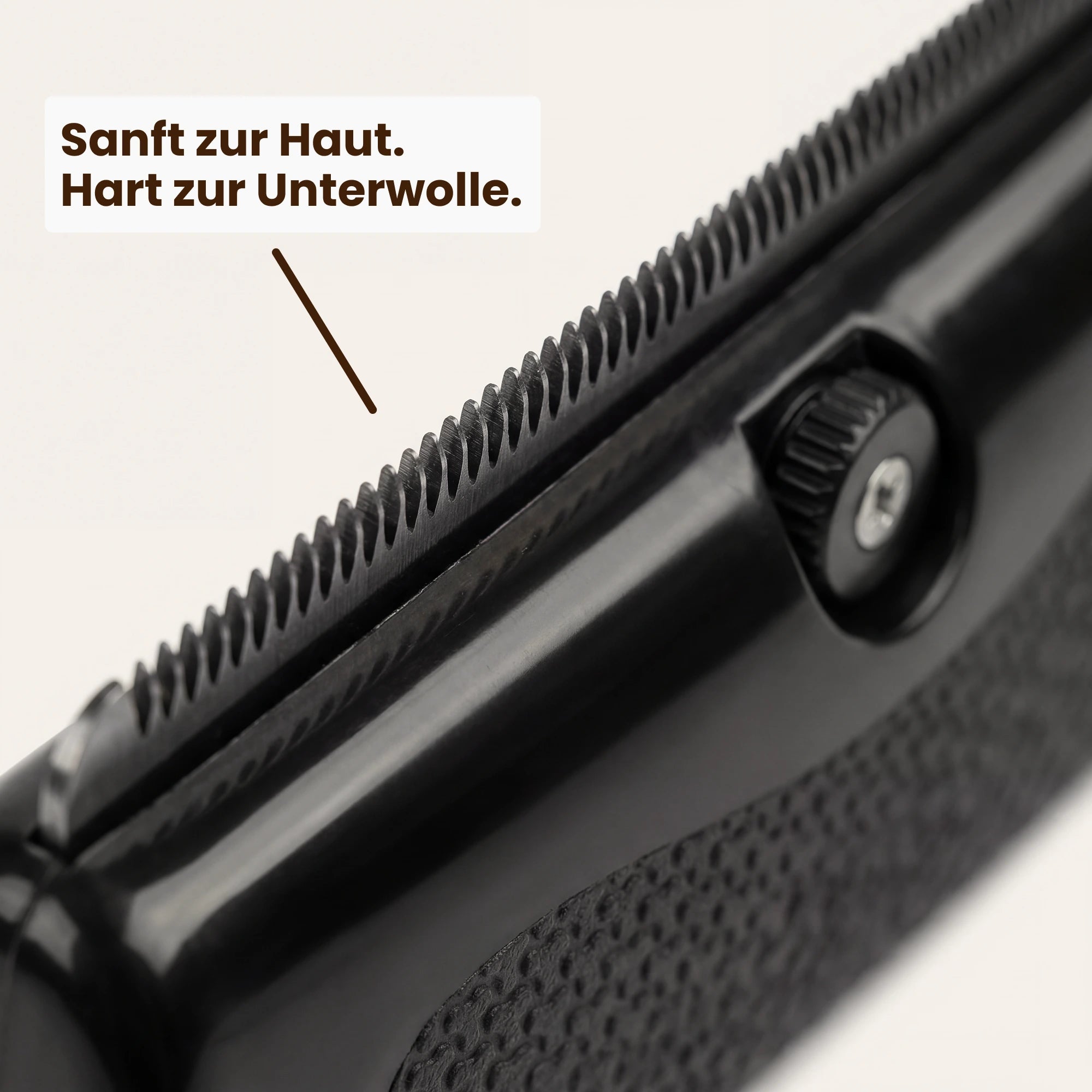 Unterwolle-Kamm