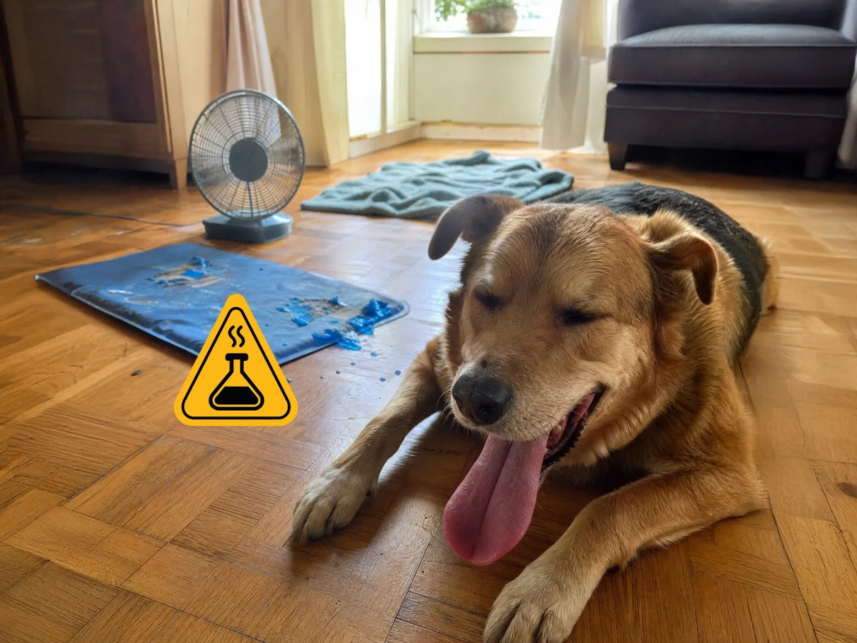 Dein Hund kann nicht schwitzen